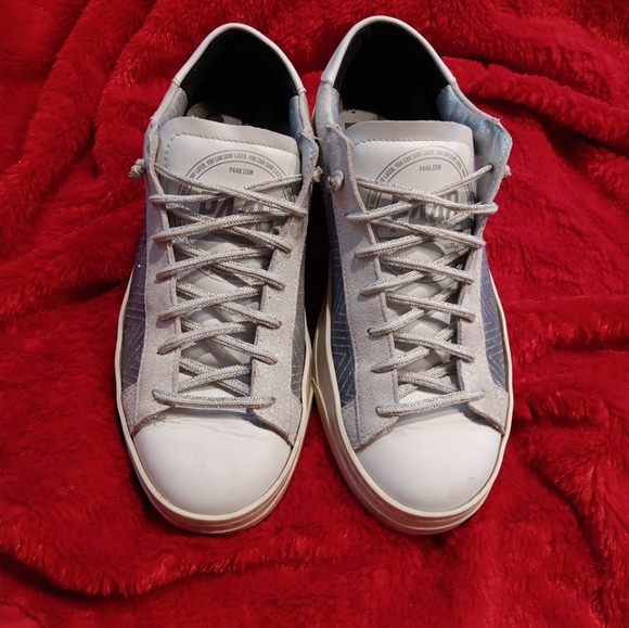 P448 Theat Struit in Stylish confidence theat Sneakers Pinot Sz 37 Usa 7 - Picture 2 of 6